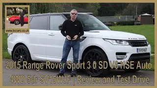2015 Range Rover Sport 3 0 SD V6 HSE Auto 4WD 5dr SV15WJF | Review and Test Drive