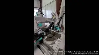 Sierra Victor Machinery: KMT SAW Hydraulic Semi-Automatic Mitering Bandsaw H 310 SA