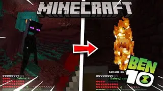 CONSEGUI FARMAR MUITAS ENDER PEARLS E BLAZES RODS NO MESMO EPISODIO NO MINECRAFT BEDROCK! BEN10!!