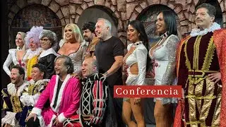 WENDY GUEVARA, KARINA, ABELITO y el elenco del TENORIO CÓMICO en conferencia de prensa