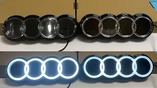 Take Your Audi to the Next Level with This Dynamic LED Emblem