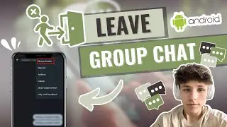 How to Leave a Group Chat on Android