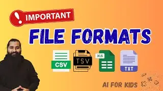 Important File Formats for Data Analysts | CSV, TSV, TXT, and XLSX Explained