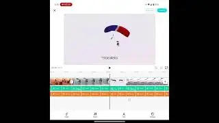 Capcut text to video on google pixel fold 2