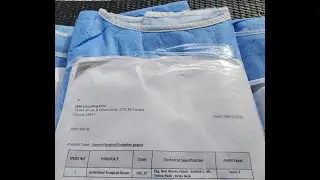 ISOLATION GOWNS LEVEL1, 2 & 3