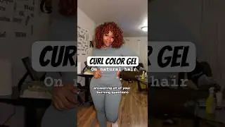 Have you tried curl color gel yet? Check out the full video on my channel ❤️ #curlcolorgel #curls