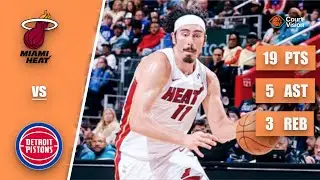Jaime Jaquez Jr. - 19 Points, 5 Assists, 3 Rebounds vs Pistons - 2025-26 Regular Season
