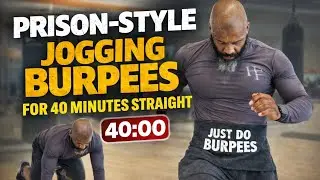 BURN CALORIES AND FAT WHILE BUILDING MUSCLE WITH THESE JOGGING BURPEES ✅