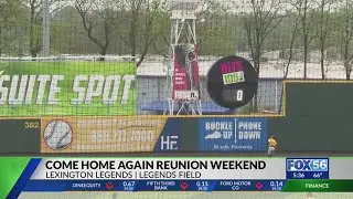 Lexington Legends prep for legendary reunion weekend