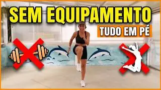 HIIT WORKOUT - treino cardio alta intensidade - sem repeti&ccedil;&otilde;es ou equipamento, tudo em p&eacute;