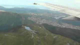 Flying over Bergen