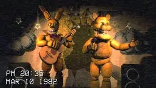 [FNAF] Fredbear's Family Diner Show Tape 1982 - Spring Bonnie Performs (Five Nights at Freddy's)