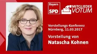 Vorstellung Natascha Kohnen