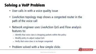 LiveAction VoIP Issue Use Case