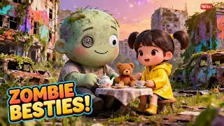 The Zombie Who Preferred Tea Parties Over Brains ☕Zoombis  Bestie ||