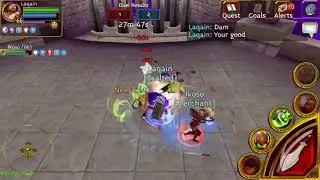 Arcane legends level 66 warrior vs lvl 66 rogue
