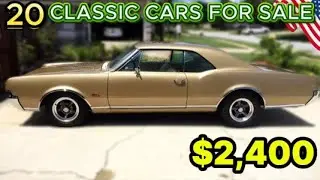 20 Cheap Classic Cars for Sale From Caring Owners