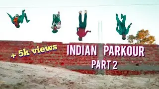 Indian parkour 2 ( Rock on wheels )
