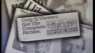 Aussie retro 80s TV ad - Channel 7 Brisbane National News TV spot
