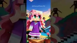 keberanian luna di dunia kotak #minecraft #minecraftshorts #fypp