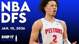 NBA DFS Process | DraftKings & FanDuel Picks, Plays & Slate Breakdown | Saturday, 01/10/26