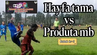 HIGHLIGHT: Pertandingan seru babak ke-2 ssb Hayfa tama vs Produta mb || Cimahi junior league