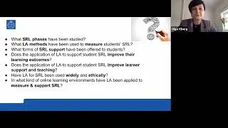 Presentation: A14-P1: Self-Regulated Learning and Learning Analytics in Online Learning Environments