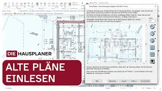 Alte Pläne mit Hilfe der Scan-Wizard Funktion einlesen