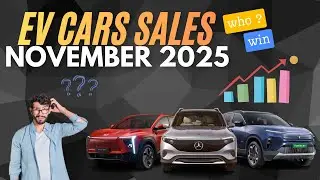 EV Cars Sales Data November 2025 | Top Selling Electric Cars |