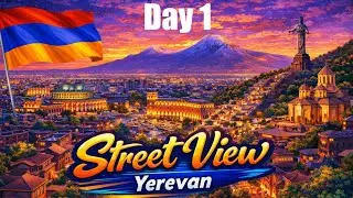 Street View of Yerevan, Armenia 🇦🇲 (day 1)