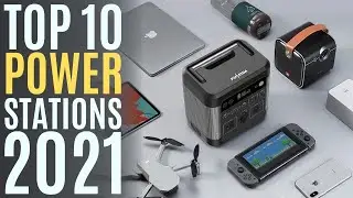 Top 10: Best Portable Power Stations of 2021 / Backup Portable Generator, Electric Solar Generator