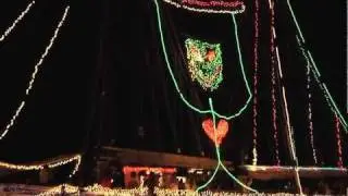 Schooner Western Union - 1st Place Lighted Boat Parade