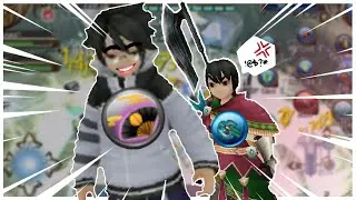 NGE PRANK JOB HB YANG LAGI FARMING !! AUTO NGAKAK WKWKWKWKWK !! - Toram Online
