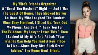My Wife’s Friends Organized A “Roast The Husband” Night — And I Was The Guest Of Honor...