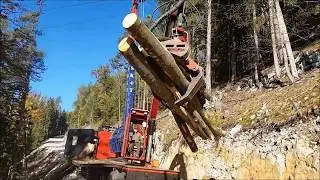 Timbernator TST 60H das ultimative Harvesteraggregat mit mega Geifer&ouml;ffnung + dem langen Kettenband!