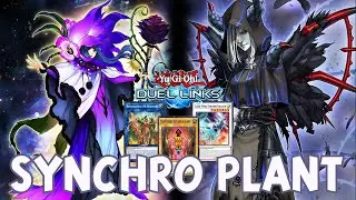 SYNCHRO PLANT WITH REVOLUTION DES FLEURS SKILL DUEL LINKS RANKED DUEL  [YU GI OH! DUEL LINKS]