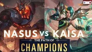 TRIFARIAN MIGHT on Nasus Squad is CRAZY! How to beat 3* Kaisa with 2* Nasus (lvl 13) | Full Path POC