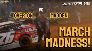 Wild dirt racing weekend ends in Brandon Overton, Chris Madden dustup