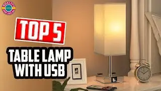 Best Table Lamp With Usb Ports Review 2023 (Buying Guide)