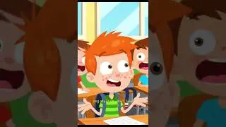 The Homework Excuse 📚😂  Funny School Cartoon Short