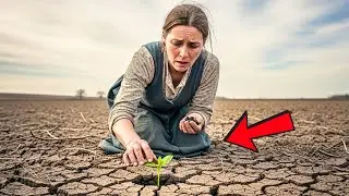 La viuda plantó semillas en tierra muerta — pero algo brotó donde no debía