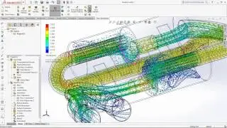 flow simulation ท่อไอเสีย | Ake-idea