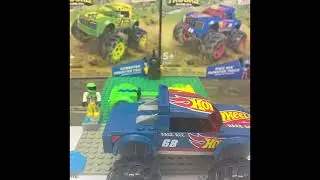 (Animation￼) The New 2022 Hot Wheels Monster Trucks GUNKSTER Mega Construx