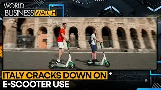 Italy Enforces Tougher E-scooter Regulations | World Business Watch | WION