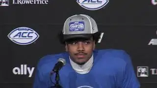 Duke Football: Manny Diaz and Players Talk ACC Championship Win