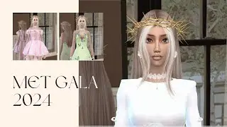 MET GALA 2024 - CC HAUL ✨ The Sims 4 CAS ✨