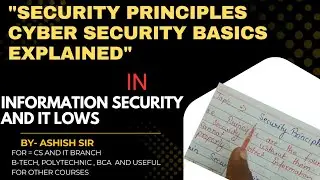 #Security_Principles_in_Information_Security_and_IT_Laws,@NotesTube-25 