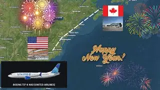 New Year Flight - Moncton to Morrisville (CYQM-KRDU)- 1/1/2028