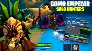 GUIA COMPLETA EN SOLO HUNTERS / COMO SUBIR RÁPIDO DE NIVEL / CÓDIGOS / #roblox 