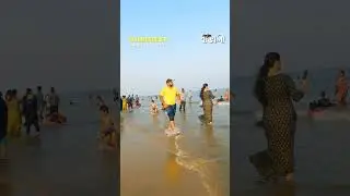 A Day in Kakinada Beach, Andhra Pradesh, India | #kakinada #beach #andhrapradesh #bayofbengal #sea